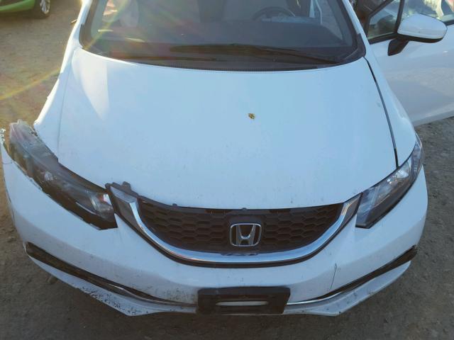 2HGFB2F5XEH528667 - 2014 HONDA CIVIC LX WHITE photo 7