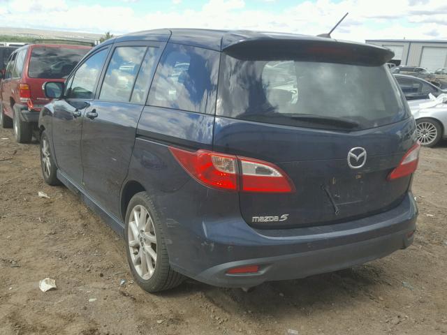 JM1CW2DL3E0171683 - 2014 MAZDA 5 GRAND TO BLUE photo 3