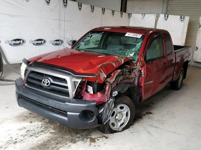 5TETX22NX7Z360867 - 2007 TOYOTA TACOMA ACC RED photo 2