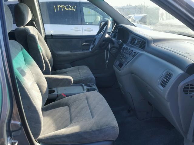 5FNRL18652B021119 - 2002 HONDA ODYSSEY EX GRAY photo 5