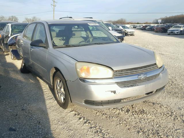 1G1ZT54835F222329 - 2005 CHEVROLET MALIBU LS SILVER photo 1