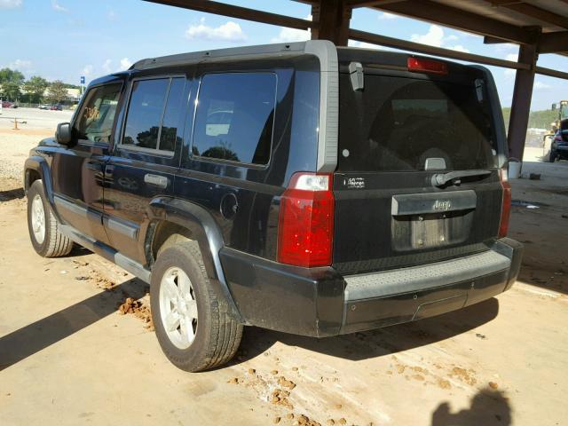 1J8HH48K66C269175 - 2006 JEEP COMMANDER შავი ფოტო 3
