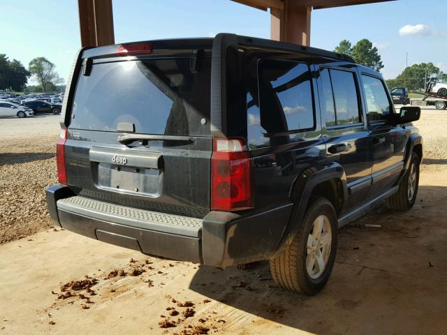 1J8HH48K66C269175 - 2006 JEEP COMMANDER შავი ფოტო 4
