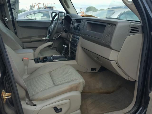 1J8HH48K66C269175 - 2006 JEEP COMMANDER შავი ფოტო 5
