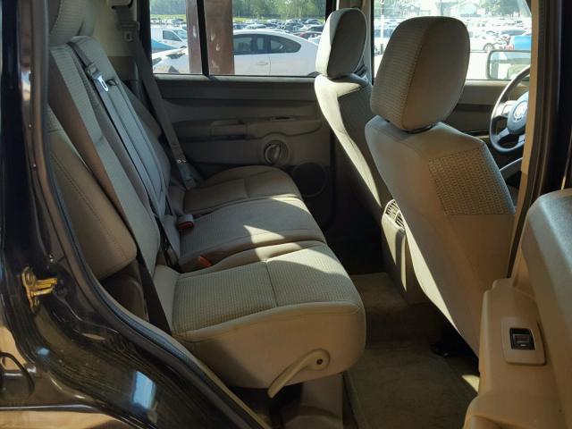 1J8HH48K66C269175 - 2006 JEEP COMMANDER შავი ფოტო 6