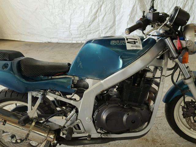 JS1GM51AXS2101376 - 1995 SUZUKI GS500 E TEAL photo 9