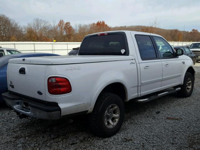 1FTRW08L91KD83821 - 2001 FORD F150 SUPER WHITE photo 4