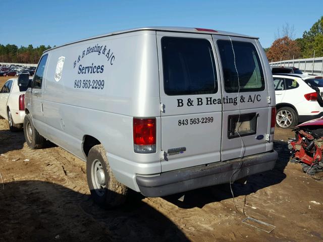 1FTRE14W06DA18464 - 2006 FORD ECONOLINE GRAY photo 3