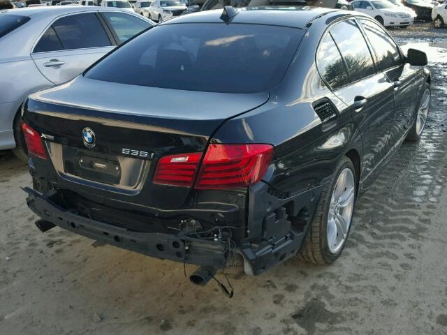 WBA5B3C54ED536634 - 2014 BMW 535 BLACK photo 4