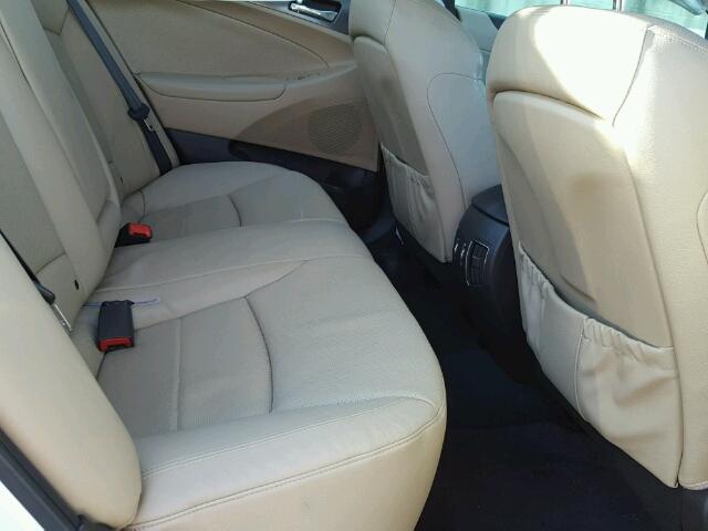 KMHEC4A4XBA011036 - 2011 HYUNDAI SONATA HYB WHITE photo 6