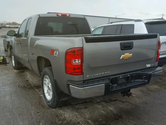 1GCRKSE71DZ148789 - 2013 CHEVROLET SILVERADO GRAY photo 3