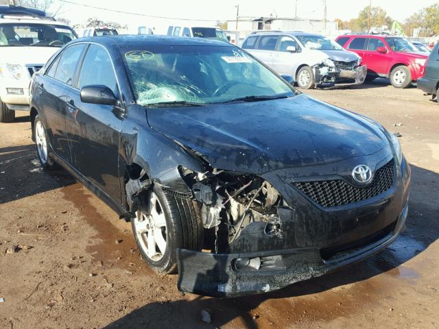 4T1BE46K29U394967 - 2009 TOYOTA CAMRY BASE BLACK photo 1