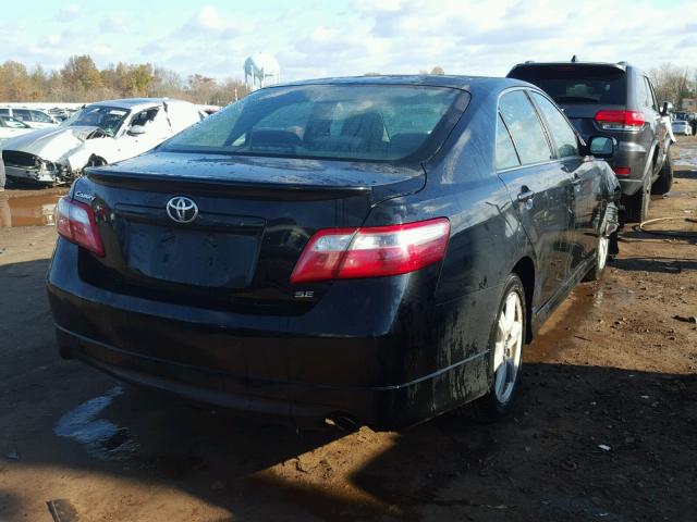 4T1BE46K29U394967 - 2009 TOYOTA CAMRY BASE BLACK photo 4