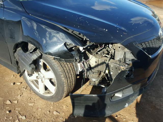 4T1BE46K29U394967 - 2009 TOYOTA CAMRY BASE BLACK photo 9