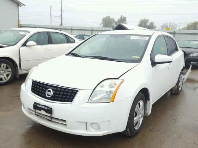 3N1AB61E19L617535 - 2009 NISSAN SENTRA 2.0 WHITE photo 2