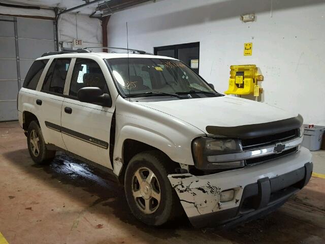 1GNDT13S122185153 - 2002 CHEVROLET TRAILBLAZE WHITE photo 1