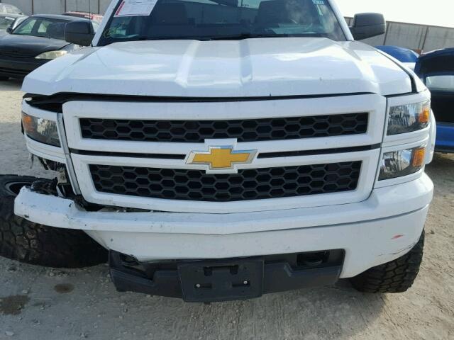 3GCUKPECXEG524508 - 2014 CHEVROLET SILVERADO WHITE photo 7