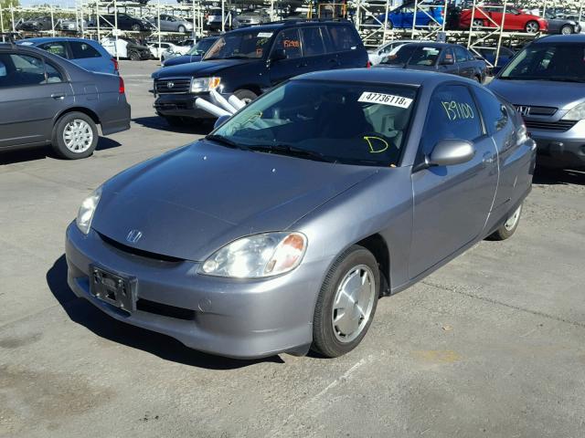 JHMZE14743T000865 - 2003 HONDA INSIGHT SILVER photo 2