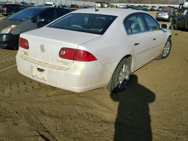 1G4HD57226U161278 - 2006 BUICK LUCERNE CX WHITE photo 4