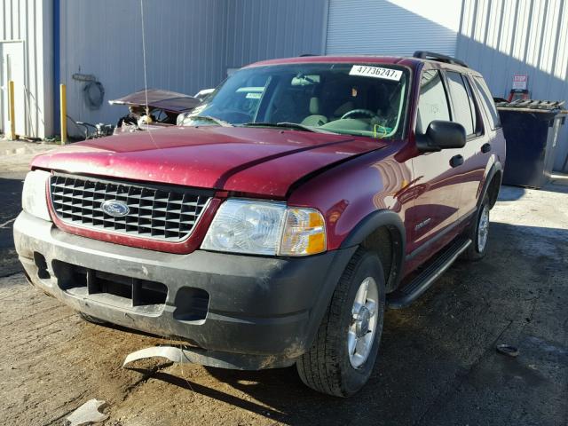 1FMZU72K24ZA26499 - 2004 FORD EXPLORER X MAROON photo 2