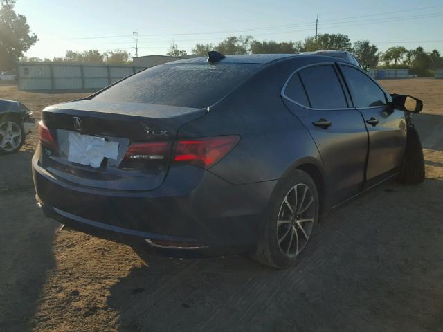 19UUB2F53GA006794 - 2016 ACURA TLX TECH BLUE photo 4