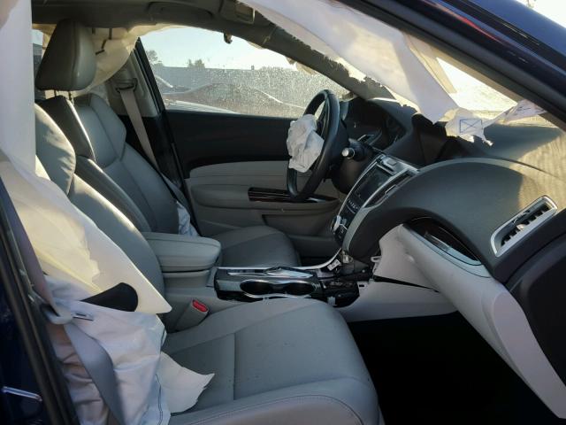 19UUB2F53GA006794 - 2016 ACURA TLX TECH BLUE photo 5