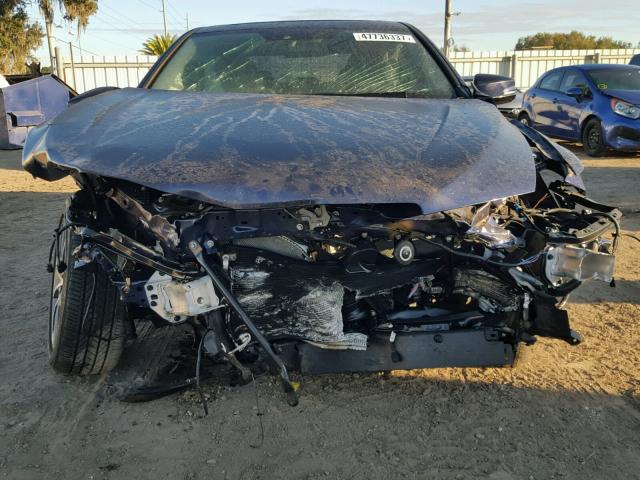 19UUB2F53GA006794 - 2016 ACURA TLX TECH BLUE photo 9