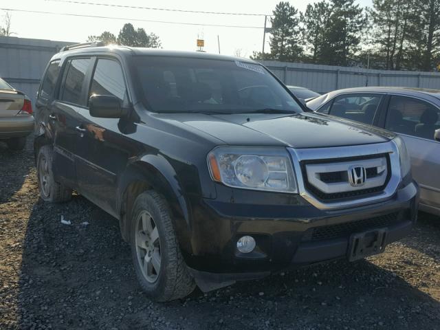 5FNYF4H49BB046561 - 2011 HONDA PILOT EX BLACK photo 1