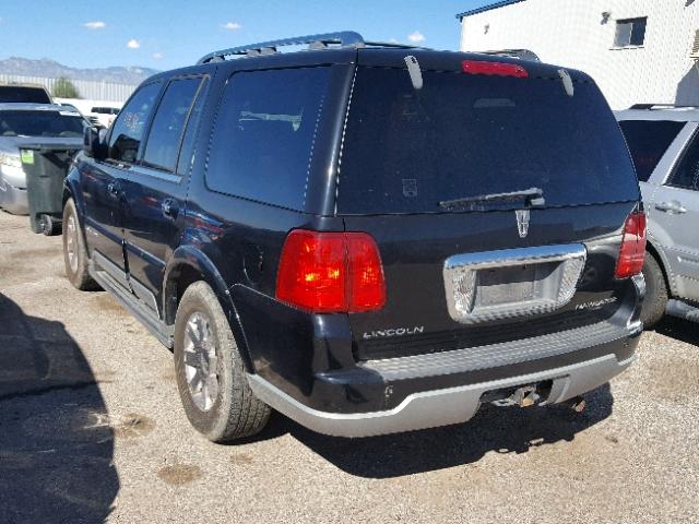 5LMFU28R83LJ20458 - 2003 LINCOLN NAVIGATOR Czarny zdjęcie 3
