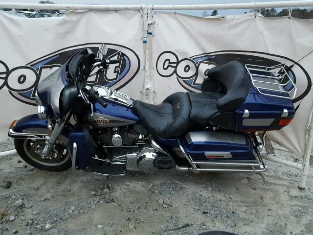 1HD1FC4117Y641384 - 2007 HARLEY-DAVIDSON FLHTCUI BLUE photo 10
