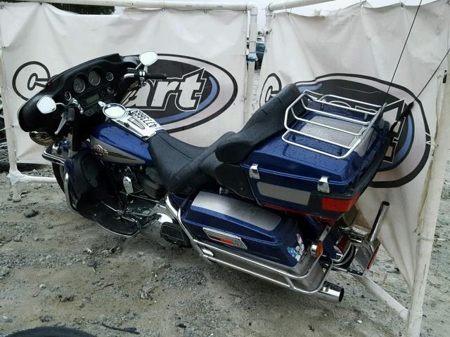 1HD1FC4117Y641384 - 2007 HARLEY-DAVIDSON FLHTCUI BLUE photo 3