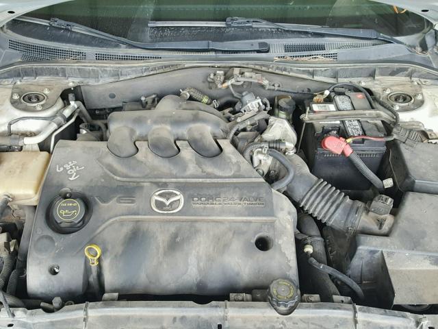 1YVHP80D565M26157 - 2006 MAZDA 6 S SILVER photo 7