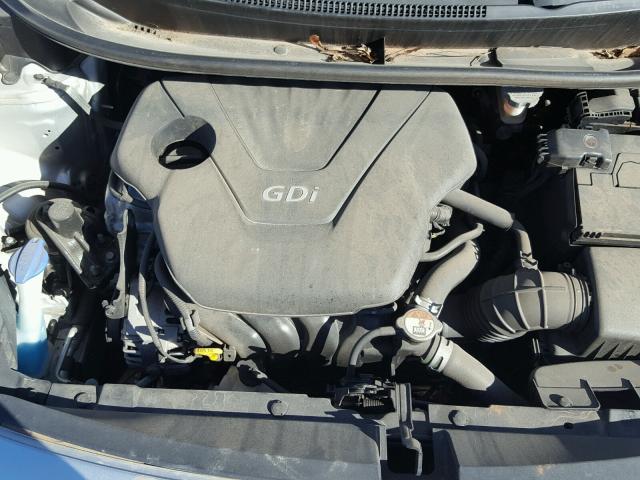 KNADM4A39F6453509 - 2015 KIA RIO LX SILVER photo 7