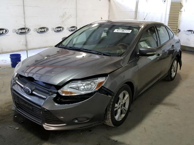 1FADP3F24DL315207 - 2013 FORD FOCUS SE GRAY photo 2