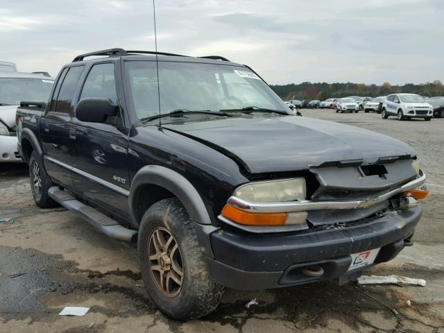 1GCDT13X54K130647 - 2004 CHEVROLET S TRUCK S1 BLACK photo 1