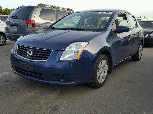 3N1AB61E58L758879 - 2008 NISSAN SENTRA 2.0 BLUE photo 2