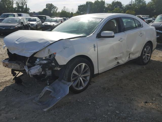 1LNHM93R69G620969 - 2009 LINCOLN MKS WHITE photo 9