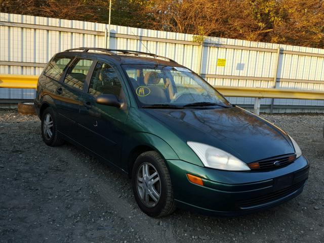 1FAFP3636YW355018 - 2000 FORD FOCUS SE GREEN photo 1