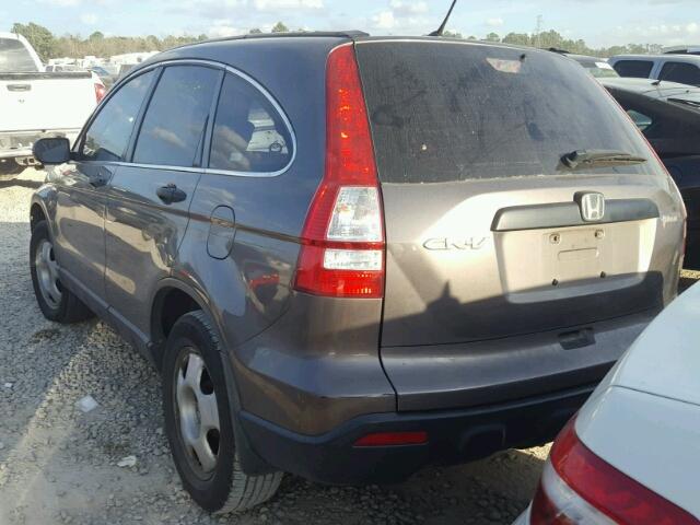 3CZRE38329G708973 - 2009 HONDA CR-V LX GRAY photo 3