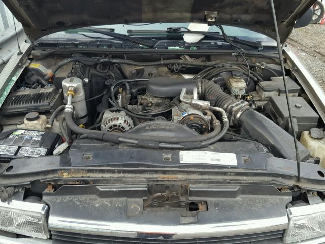 1GNDT13W9X2222797 - 1999 CHEVROLET BLAZER GOLD photo 7