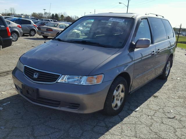 2HKRL1864XH539568 - 1999 HONDA ODYSSEY EX GRAY photo 2