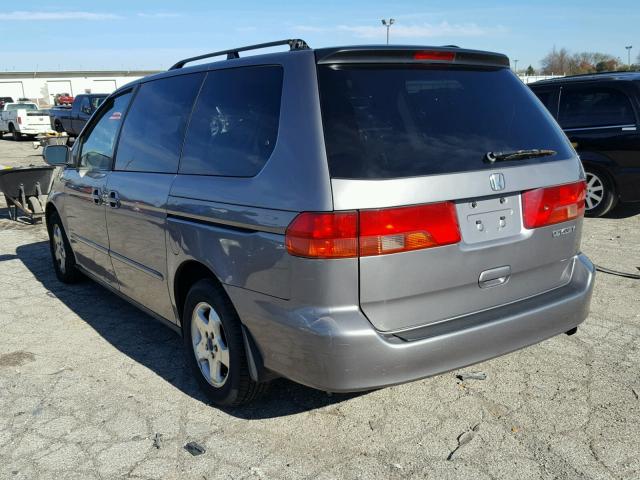 2HKRL1864XH539568 - 1999 HONDA ODYSSEY EX GRAY photo 3