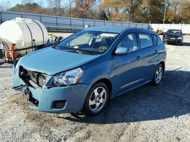 5Y2SL67869Z446435 - 2009 PONTIAC VIBE BLUE photo 2