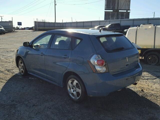 5Y2SL67869Z446435 - 2009 PONTIAC VIBE BLUE photo 3