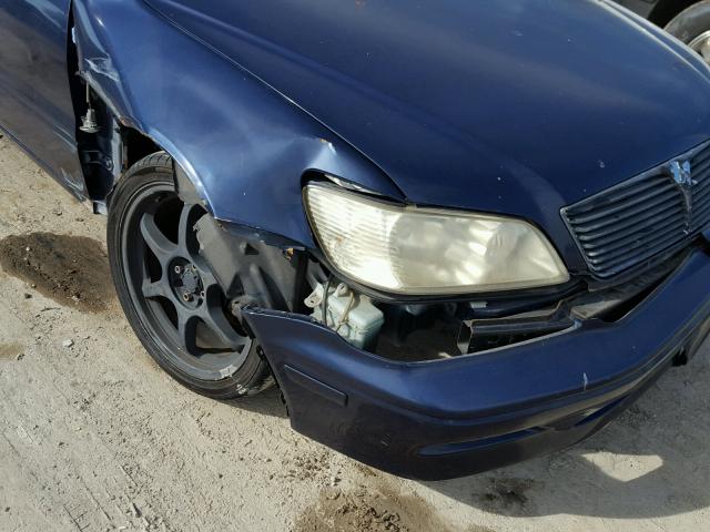 JA3AJ26E82U070873 - 2002 MITSUBISHI LANCER ES BLUE photo 9