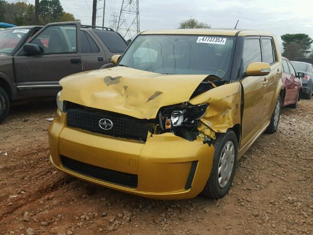 JTLKE50E981057780 - 2008 TOYOTA SCION XB GOLD photo 2