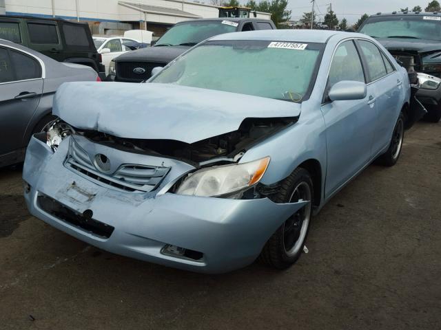 4T1BE46K09U883920 - 2009 TOYOTA CAMRY BASE BLUE photo 2