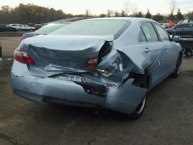 4T1BE46K09U883920 - 2009 TOYOTA CAMRY BASE BLUE photo 4