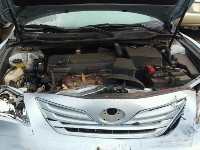 4T1BE46K09U883920 - 2009 TOYOTA CAMRY BASE BLUE photo 7