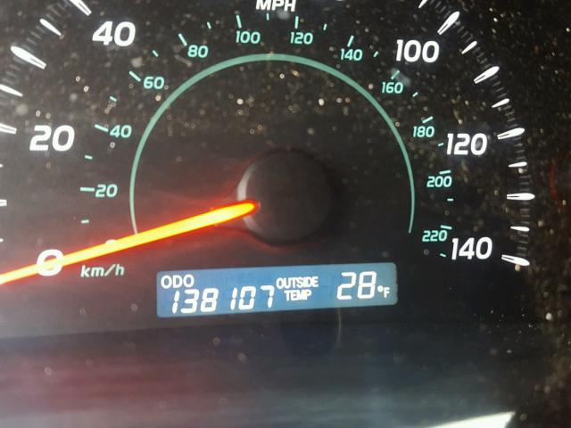 4T1BE46K09U883920 - 2009 TOYOTA CAMRY BASE BLUE photo 8